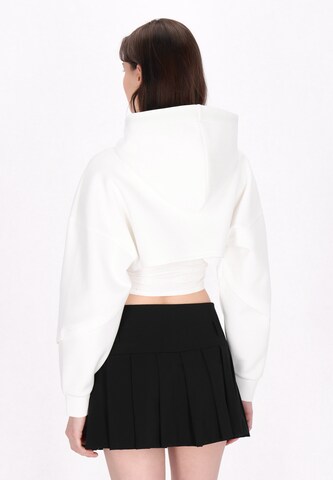 myMo ATHLSR Sweatshirt 'Back To School' in Wit