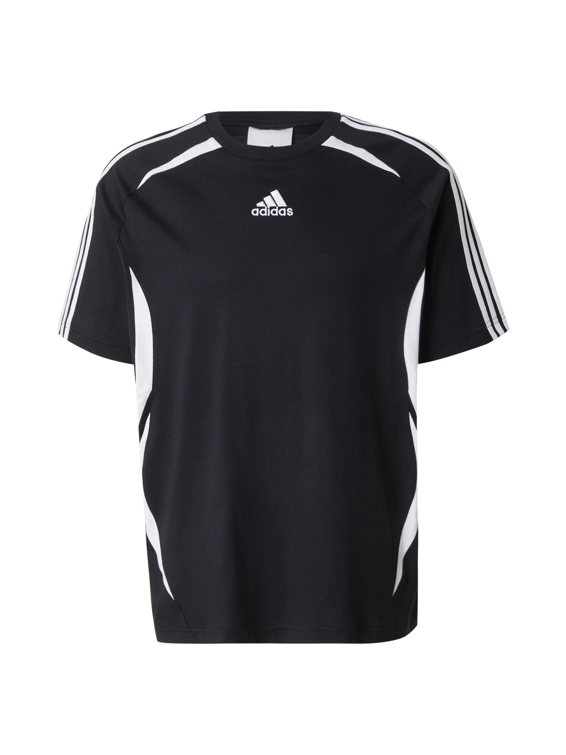 ADIDAS ORIGINALS - Camiseta 'Teamgeist' en negro: frente