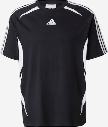 ADIDAS ORIGINALS Paita 'Teamgeist' värissä musta: etupuoli