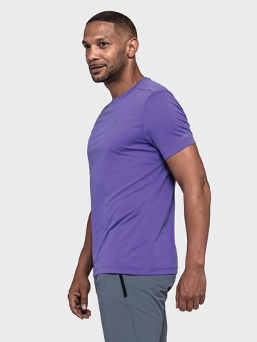 Schöffel Performance shirt 'Tauron' in Purple