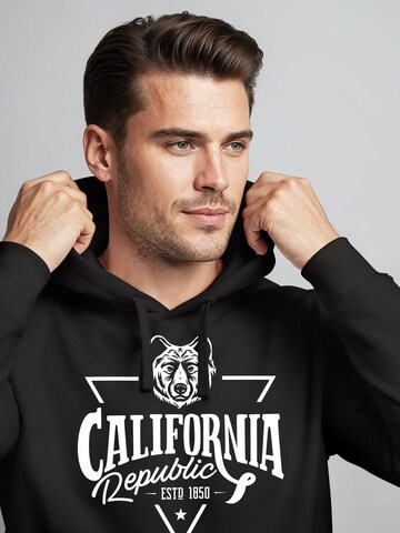 Neverless Sweatshirt 'California' in Black