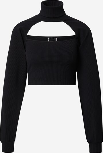 ABOUT YOU x Swalina&Linus Shirt 'Alexis' in schwarz, Produktansicht