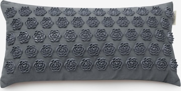 YOGISTAR.COM Mat 'Akupress Relax Lotus' in Grey: front