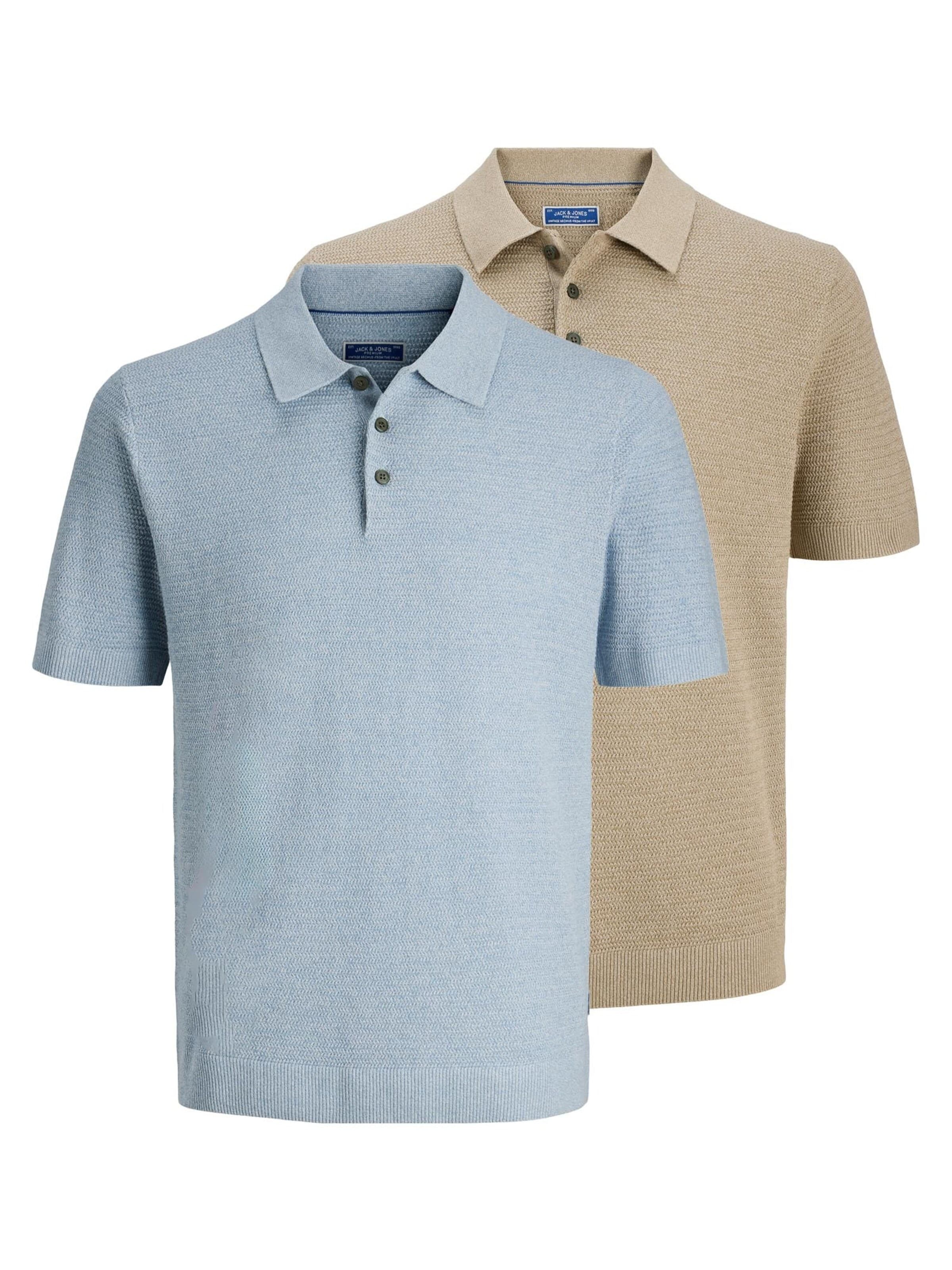 JACK & JONES Shirt 'Bluriley' in Brown: front