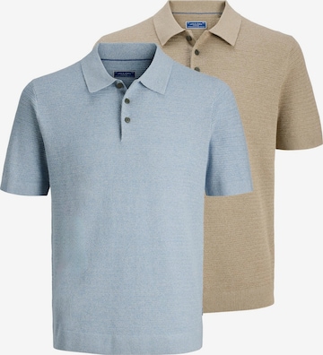 JACK & JONES Shirt 'Bluriley' in Brown: front