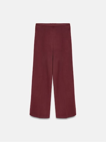 Wide leg Pantaloni di Dilvin in rosso: frontale