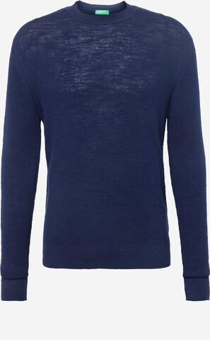 Pull-over UNITED COLORS OF BENETTON en bleu : devant