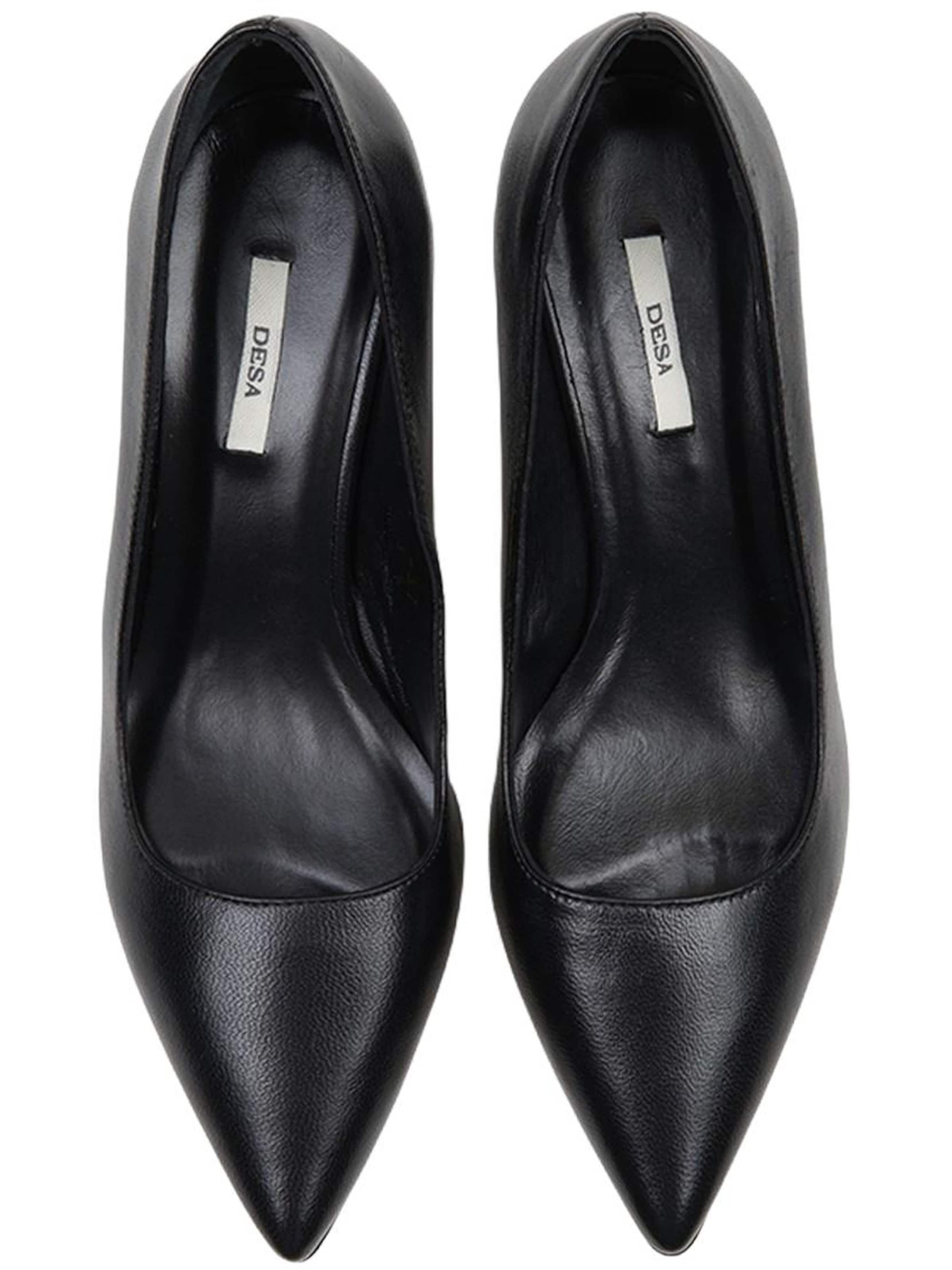 Desa - Zapatos destalonado 'Pumps' en negro