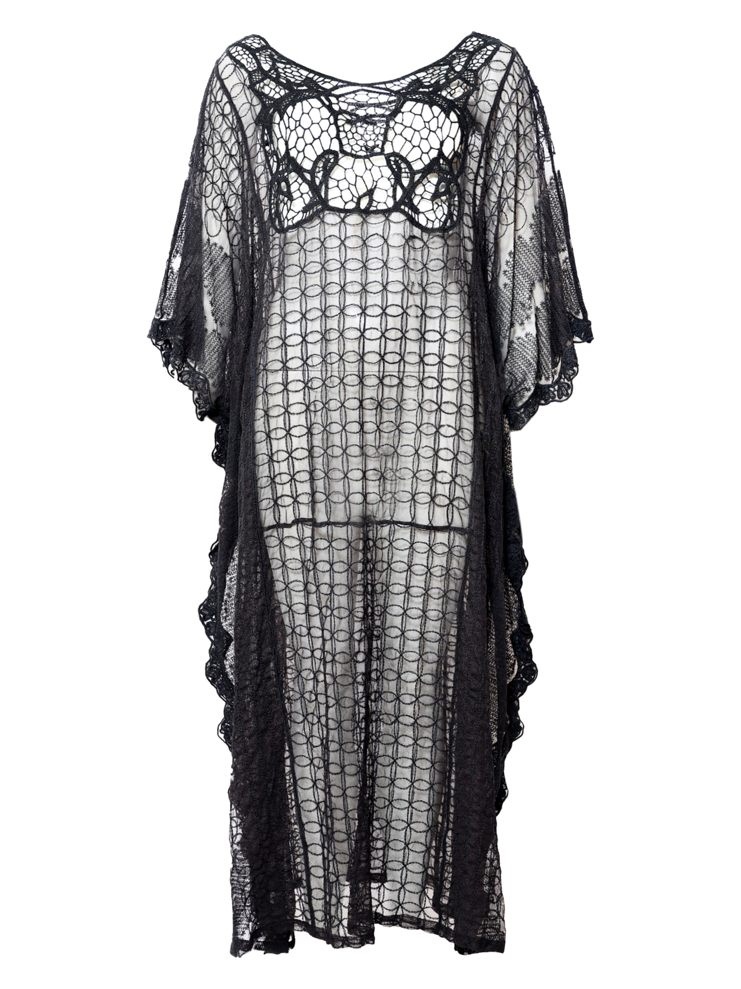 NASSAU Beach Club Kleid 'NB231050' in Schwarz: Vorderseite