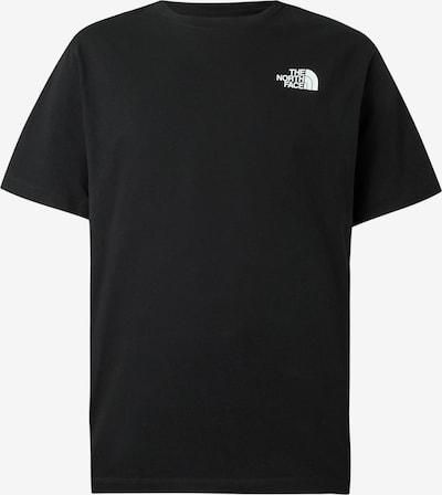 THE NORTH FACE Toiminnallinen paita 'Mountain' värissä musta / valkoinen, Tuotenäkymä