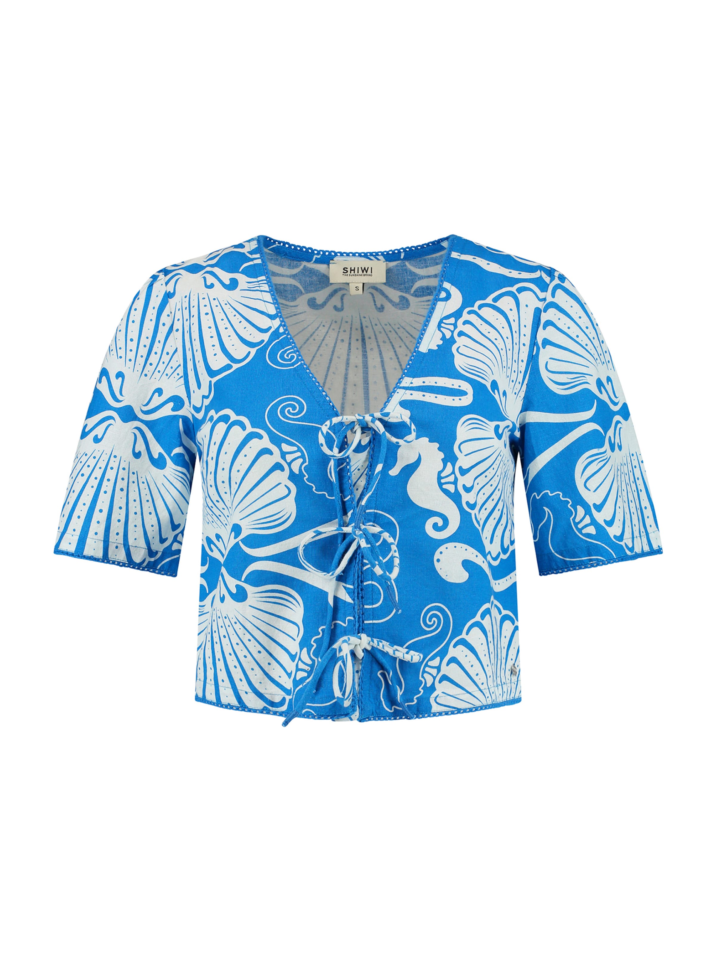 zils Shiwi Blūze 'Imke Sea Perl': no priekšpuses