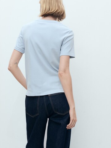 MANGO T-Shirt 'RITA' in Blau