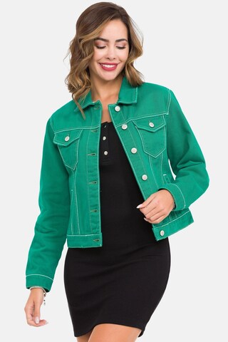 CIPO & BAXX Between-season jacket in Green: front