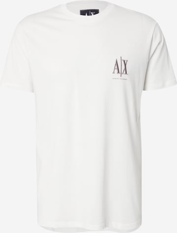 Maglietta di ARMANI EXCHANGE in bianco: frontale