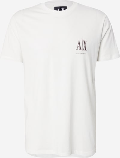 ARMANI EXCHANGE Paita värissä taupe / valkoinen, Tuotenäkymä