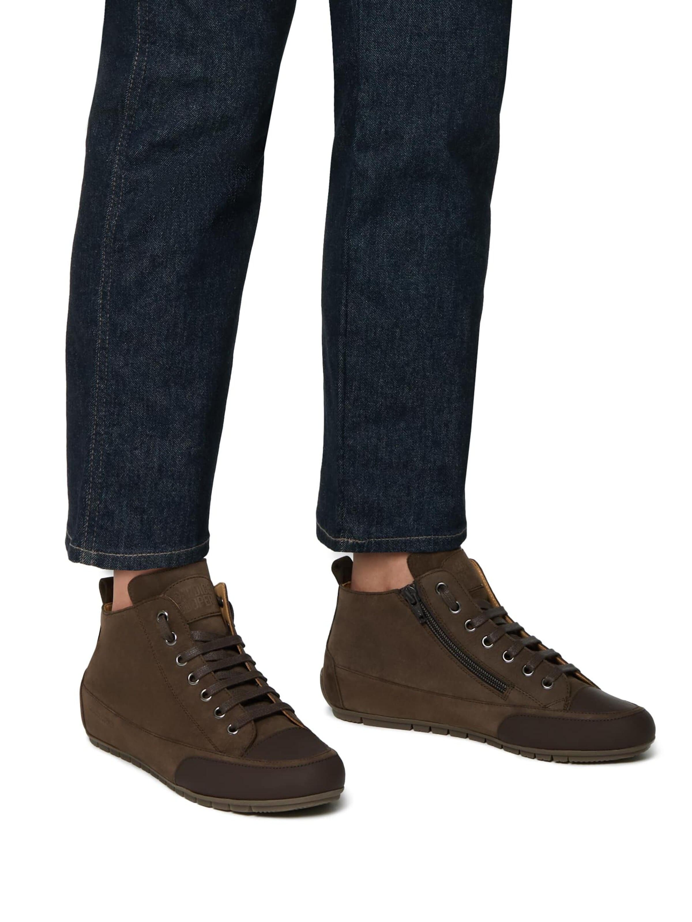 Chaussure à lacets 'MID GUM' Candice Cooper en marron : devant