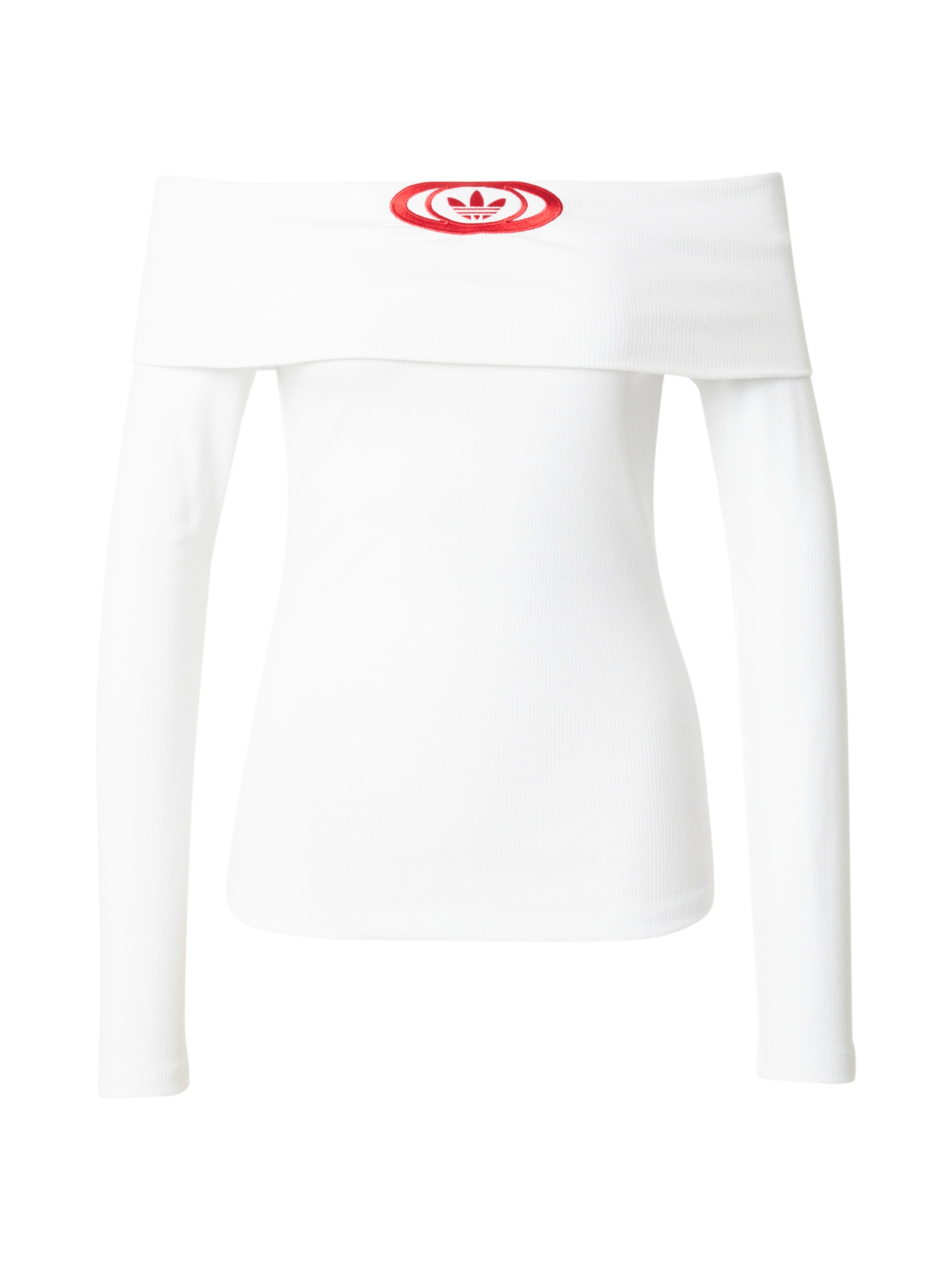 T-shirt ADIDAS ORIGINALS en blanc : devant