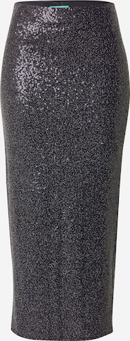 UNITED COLORS OF BENETTONSuknja - crna boja: prednji dio