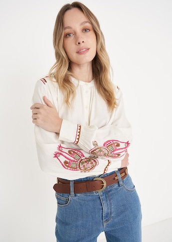 Camomilla Bluse 'CASSYA' in Weiß: Vorderseite