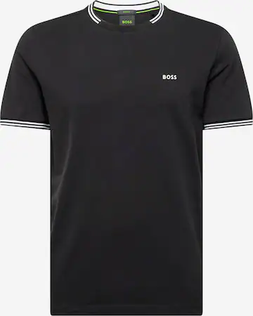 T-Shirt 'Taul' BOSS en noir : devant