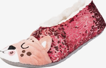 camano Hausschuh in Pink: Vorderseite