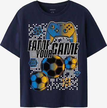 NAME IT Shirt 'Fifa Esports' in Blue: front