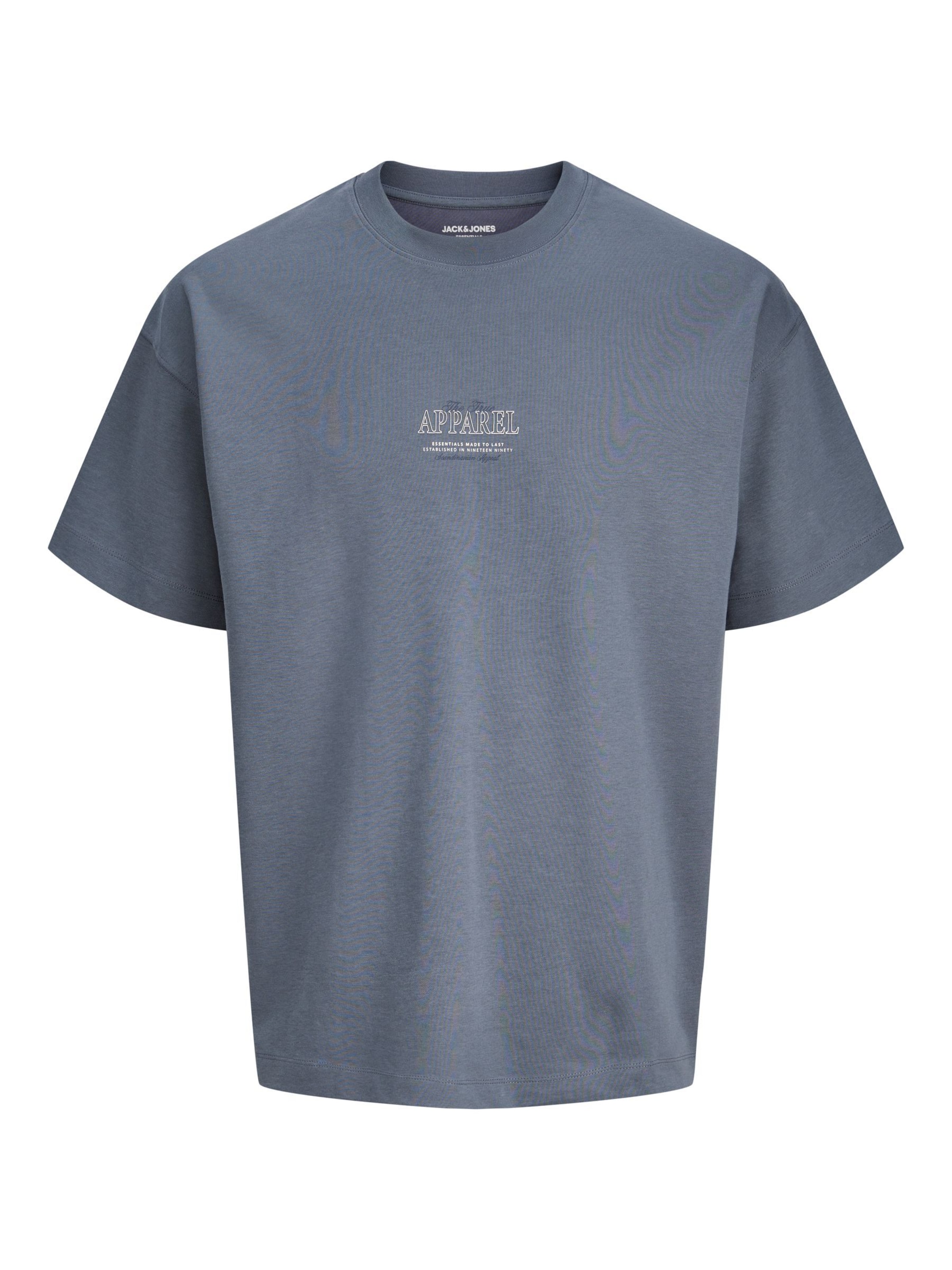 JACK & JONES - Camiseta en gris: frente