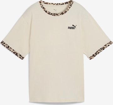 T-shirt PUMA en beige : devant