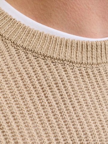 Pullover 'JJPANNEL' di JACK & JONES in marrone
