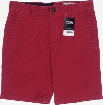 Volcom Shorts in 30 in Red: front