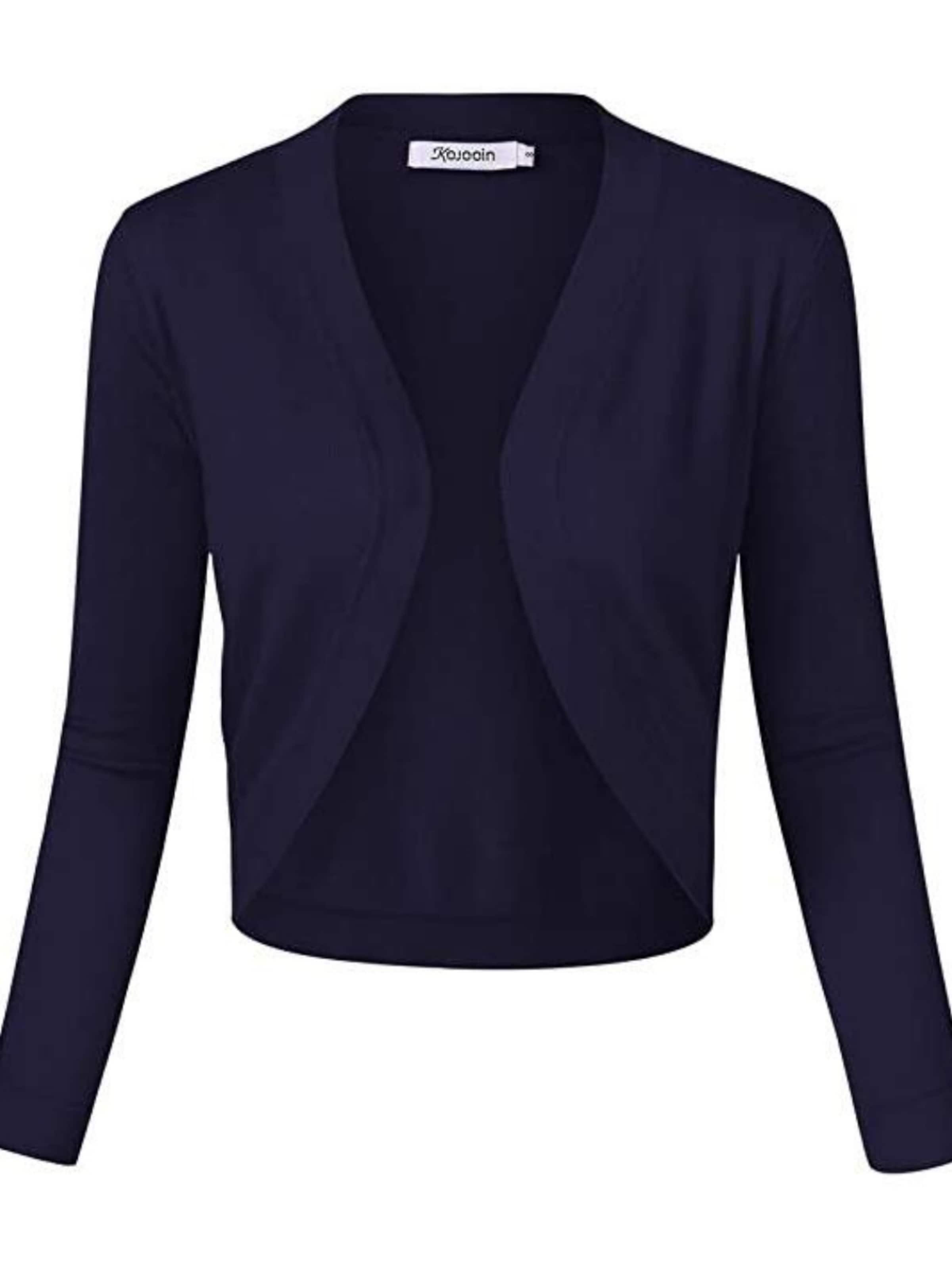 Yesfashion Strickjacke‌ in dunkelblau, Produktansicht