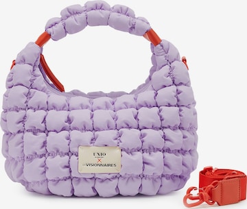 Les Visionnaires Tasche in Lila: Vorderseite