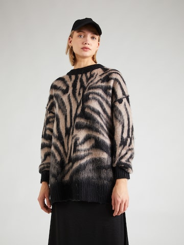 TOPSHOP Sweter w kolorze czarny: przód