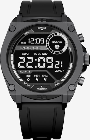 POLICE Uhr 'My.Avatar' in Grau: Vorderseite