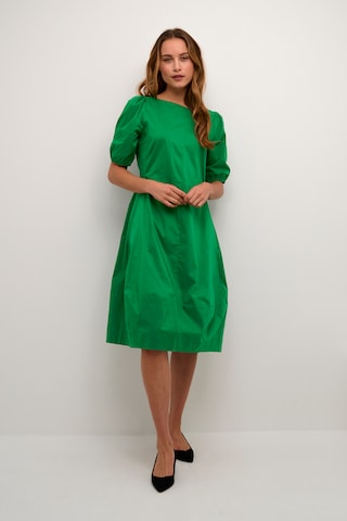 Robe de cocktail CULTURE en vert : devant