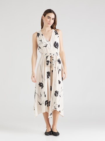 Robe Twinset en beige : devant