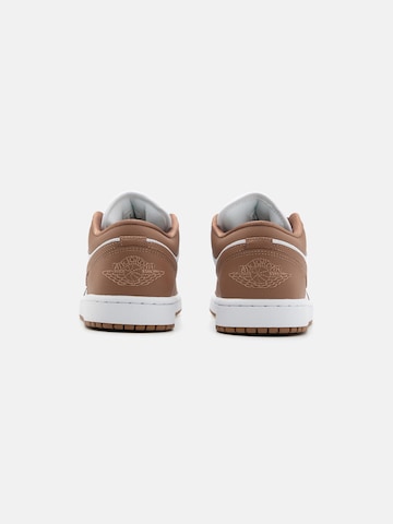 Jordan Низкие кроссовки 'AIR JORDAN 1' в Коричневый: сзади