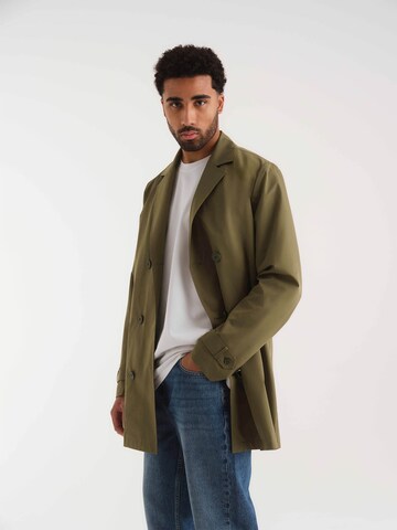 ABOUT YOU x Kevin Trapp Between-seasons coat 'Rafael' in Green