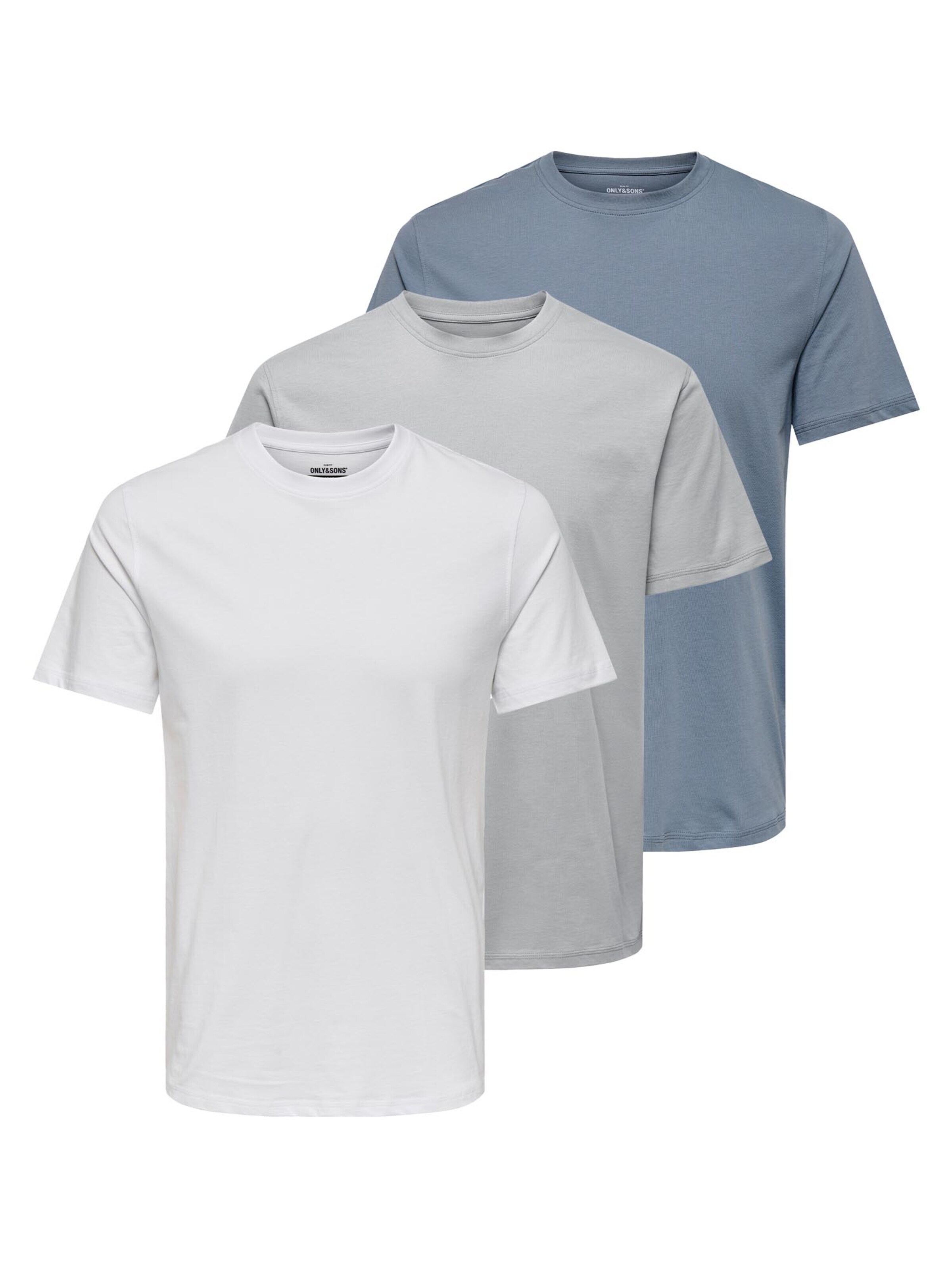 Only & Sons Shirt 'MAX' in Blue: front