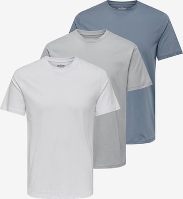 Only & Sons Shirt 'MAX' in Blue: front