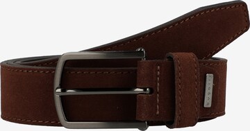 Ceinture bugatti en marron : devant