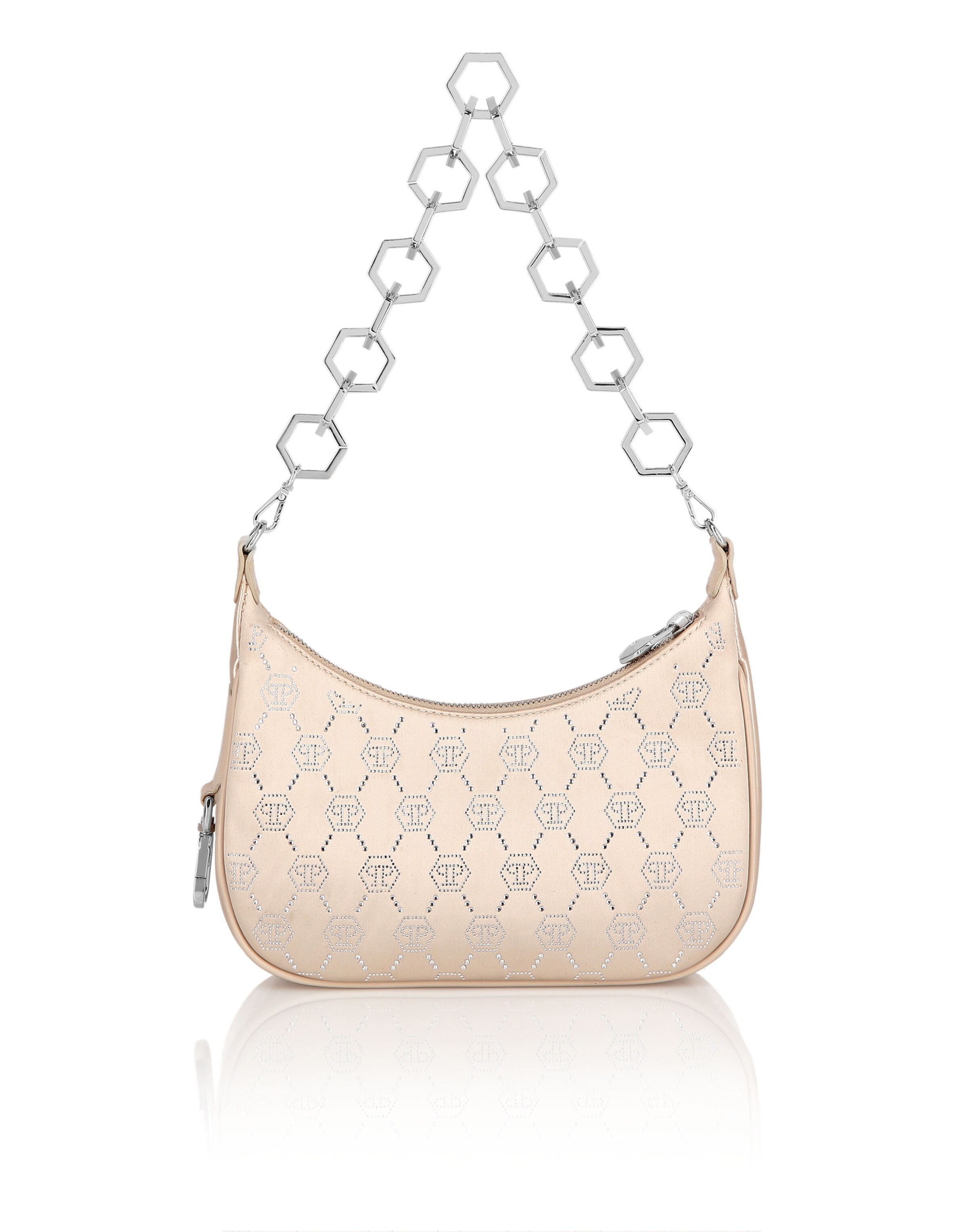 Borsa a spalla di Philipp Plein in beige