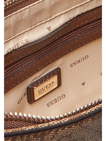 Borsa a spalla 'NOELLE II TOP ZIP SHOULDER BAG HWBG96 72180' di GUESS in beige