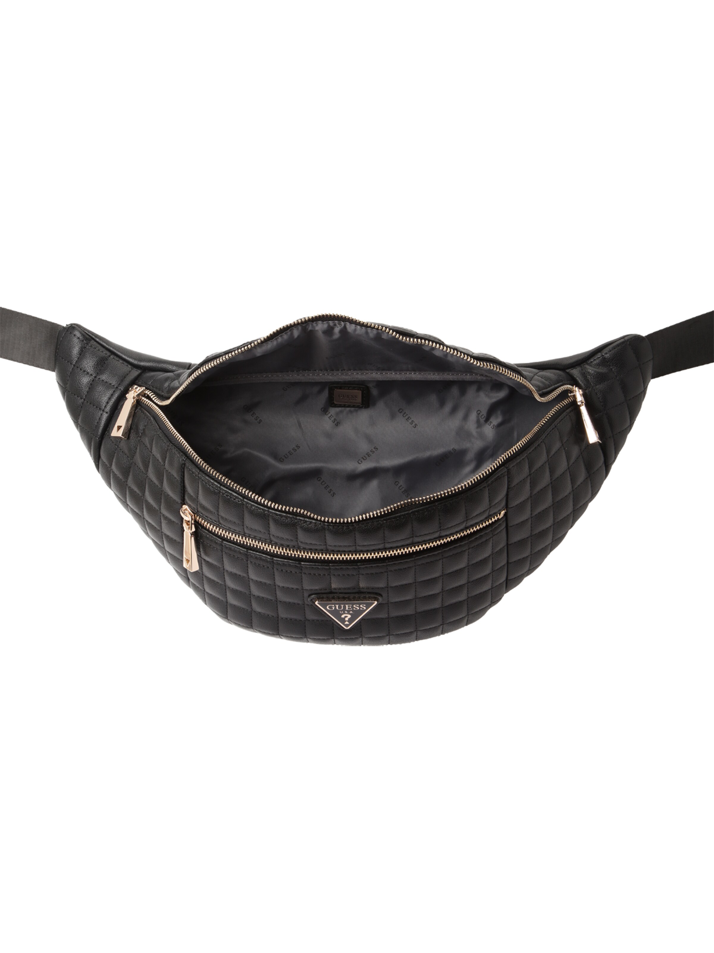 juoda GUESS Rankinė ant juosmens 'Nadira'