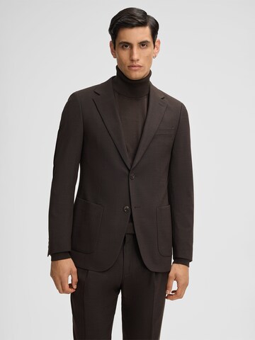 Coupe slim Veste de costume 'Arndt ' STRELLSON en marron : devant