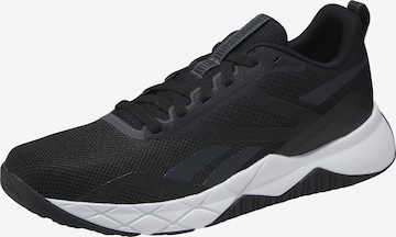 Reebok Athletic Shoes in Black: front