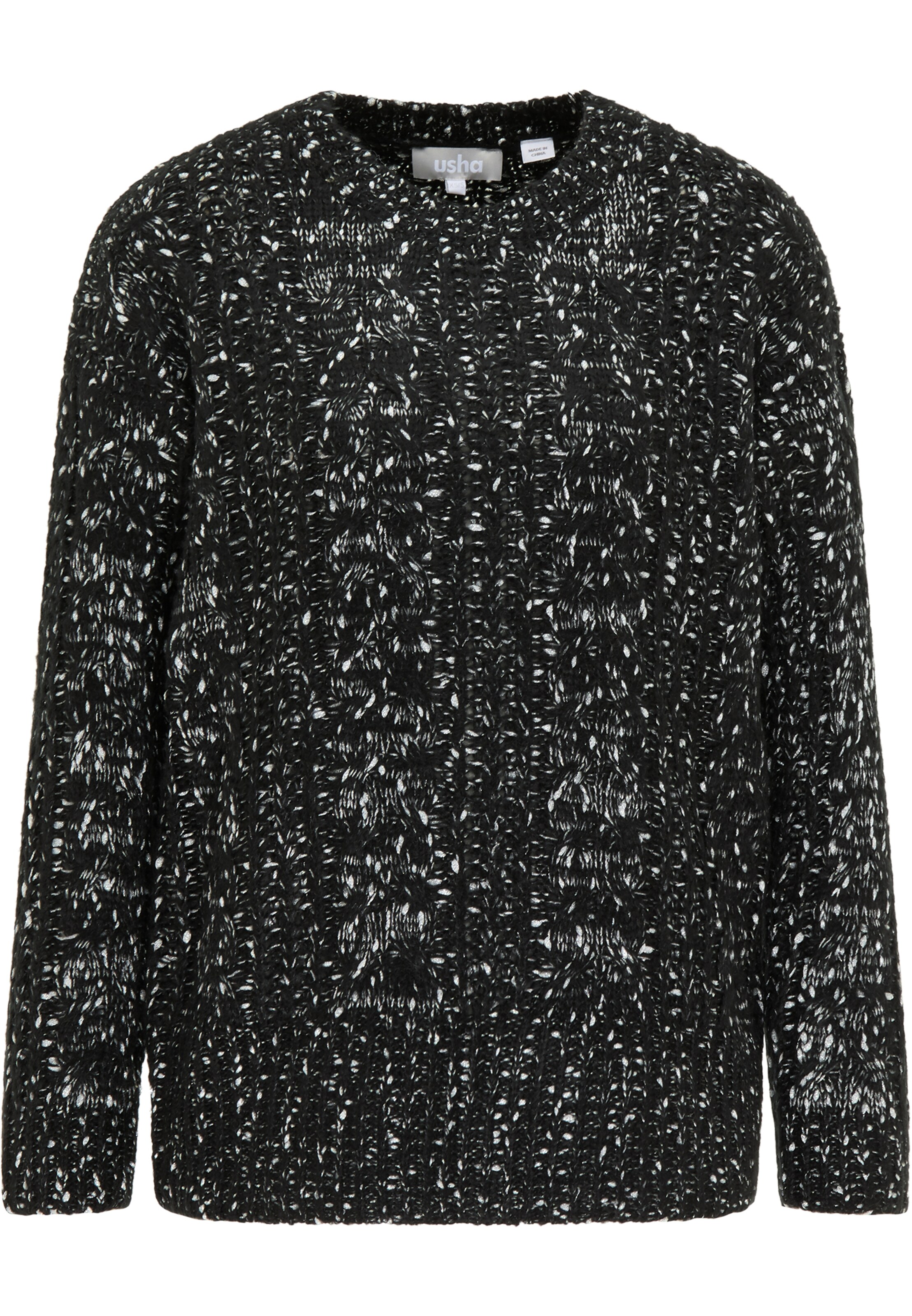 Usha Pullover in Schwarz: Vorderseite