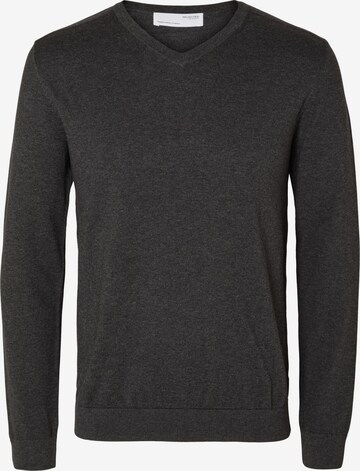 SELECTED HOMME Pullover 'Berg' in Grau: predná strana