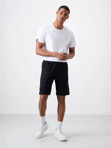 Regular Pantalon Tommy Life en noir