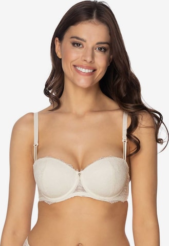 VIANIA Balconette BH 'Carmen' in Beige: Vorderseite